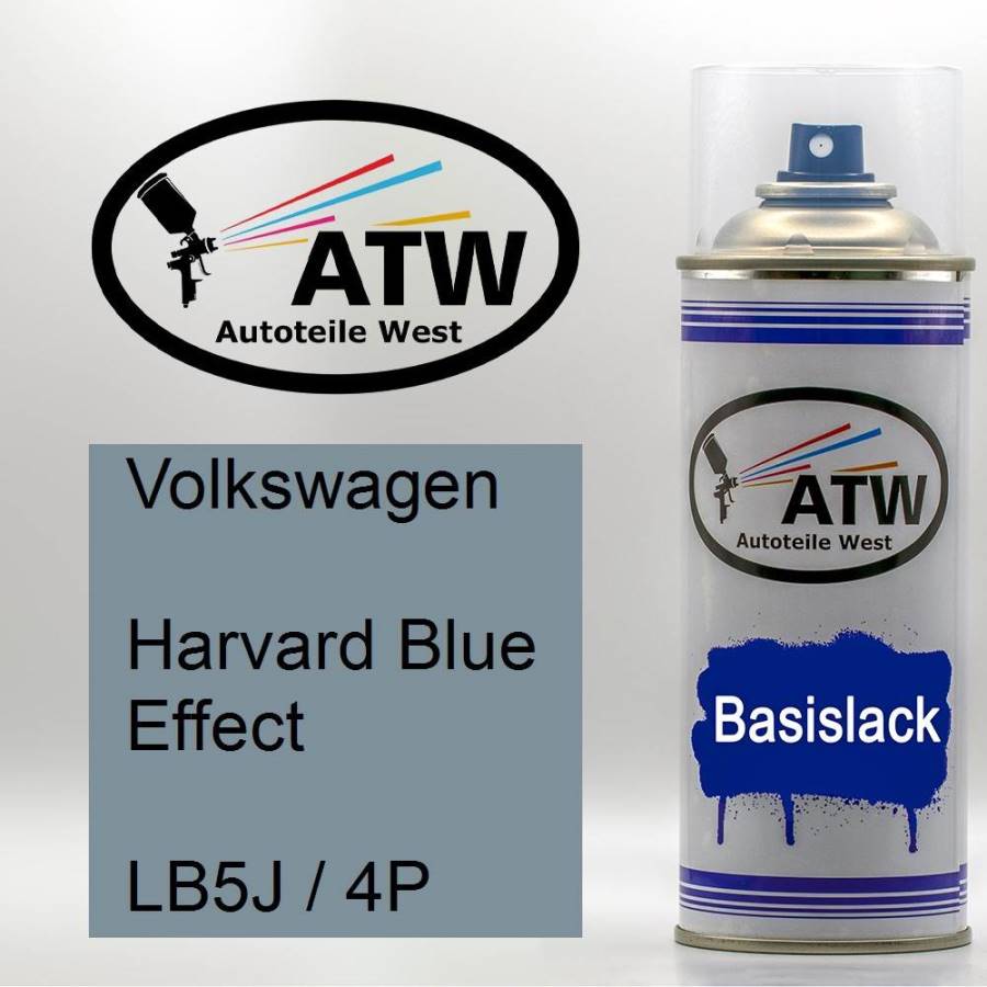 Volkswagen, Harvard Blue Effect, LB5J / 4P: 400ml Sprühdose, von ATW Autoteile West.